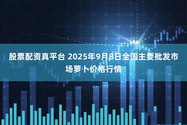 股票配资真平台 2025年9月8日全国主要批发市场萝卜价格行情